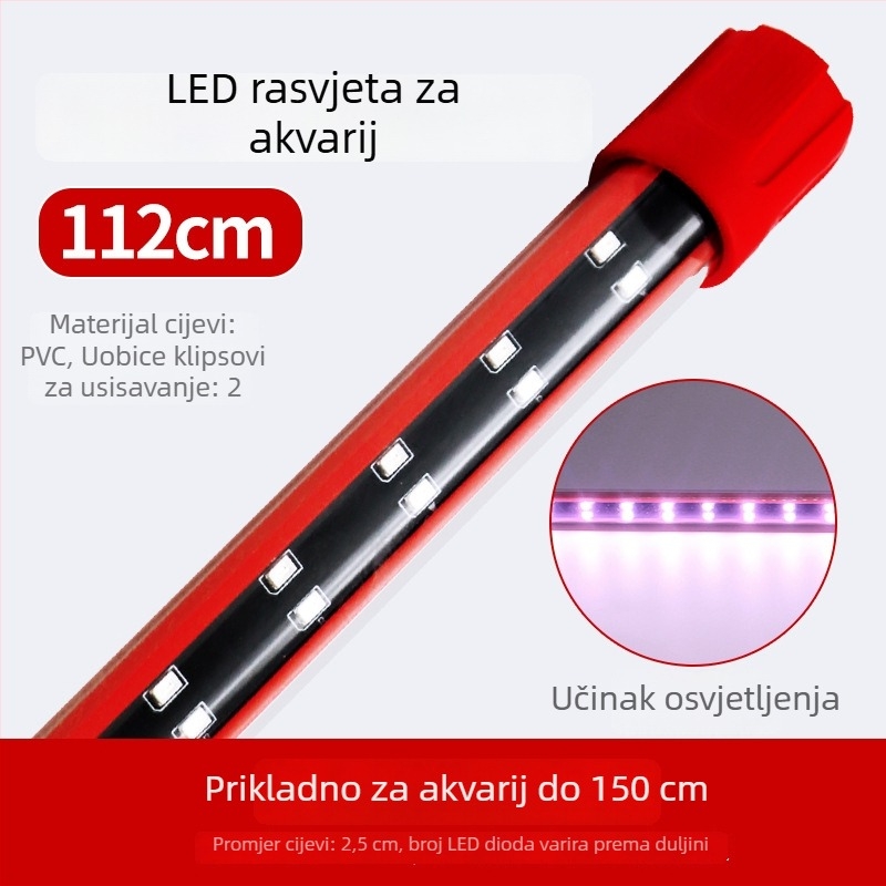 LED lampica za akvarij — Fishy brand, više opcija napajanja za osvjetljenje akvarija