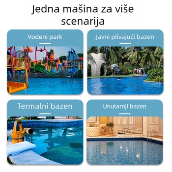 Sensen pumpa za jezera s automatskim usisavanjem, plastična, 550–900 W, za jezera i vrtne fontane