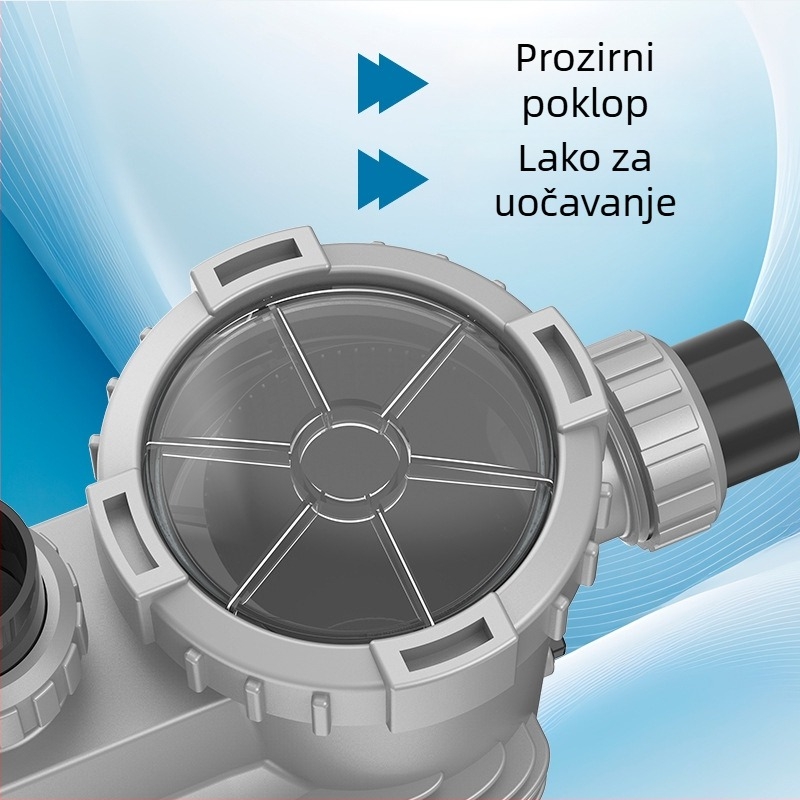 Sensen pumpa za jezera s automatskim usisavanjem, plastična, 550–900 W, za jezera i vrtne fontane