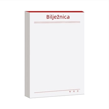 Think about it Blok papira za bilješke – prazne stranice, stranice za kidanje, osnovno pakiranje