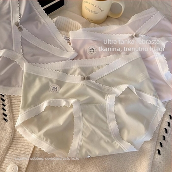 Ice Silk donje rublje za trudnice, s niskim pojasom, potpora trbuha, prozračan i brzo sušeći