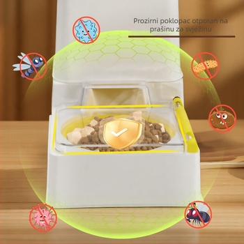 Automatska posuda za hranjenje mačaka s keramičkom zdjelom, odvojivi dizajn, težina 1,5 kg (Brand: Watch the fish, Model: Feeder, Materijal: Keramika, Aplikacija: Ne)