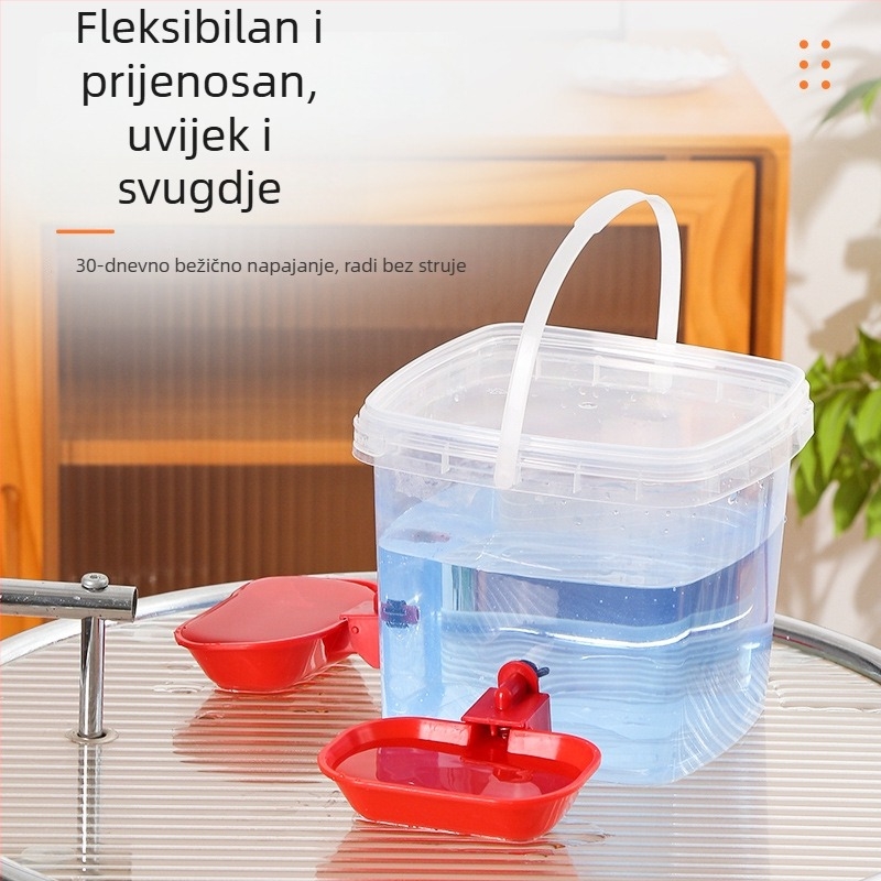 Roar dispenzer za vodu za mačke, odvojiva posuda za vodu, bez napajanja, gravitacijski tok vode, težina 150 g