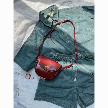 Torba preko ramena u stilu sedla, unisex stil, PU materijal, proljeće 2024, svakodnevna uporaba