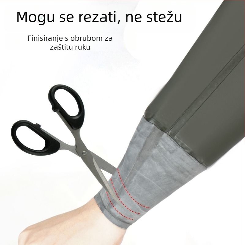 Tarpaulin vodootporne rukave za preradu ribe i morskih plodova, cjelogodišnji minimalistički dizajn