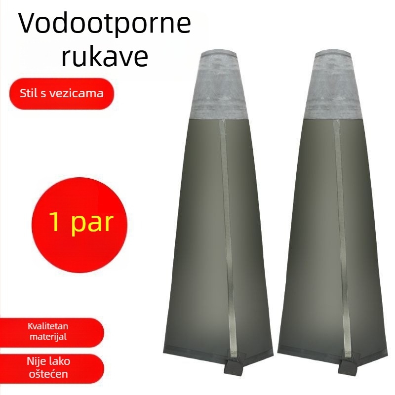 Tarpaulin vodootporne rukave za preradu ribe i morskih plodova, cjelogodišnji minimalistički dizajn