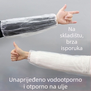 Jednokratni plastični rukavi – vodonepropusni, otporni na masnoće i habanje, za kuhinju