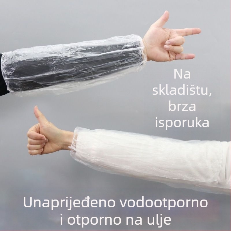 Jednokratni plastični rukavi – vodonepropusni, otporni na masnoće i habanje, za kuhinju