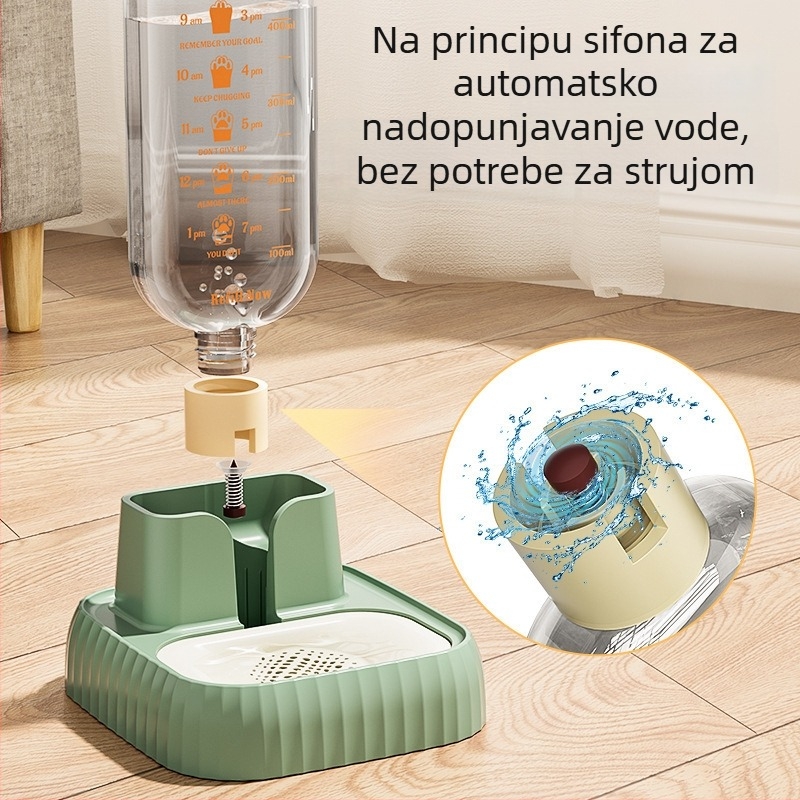 Mačji automatski dispenser vode s cirkulacijom vode, filtrom i velikim kapacitetom