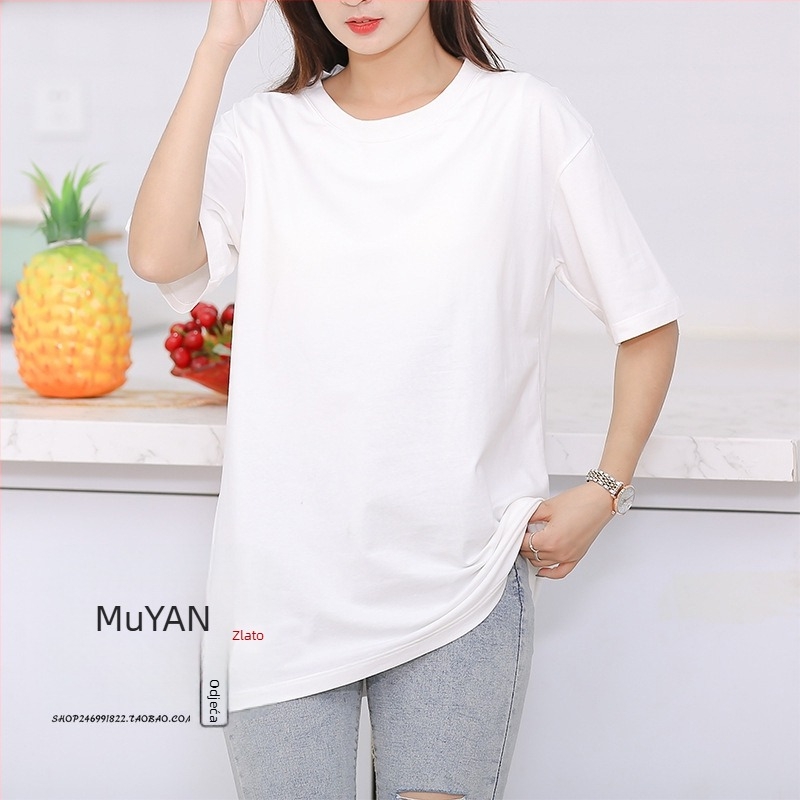 Pidžama s jastučićem za prsa, 95% pamuk, okrugli izrez, kratki rukav, slobodan kroj