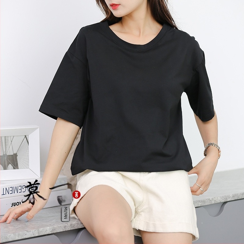 Pidžama s jastučićem za prsa, 95% pamuk, okrugli izrez, kratki rukav, slobodan kroj