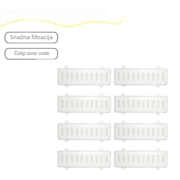Filter za vodeni dispenzer za kućne ljubimce – za pse i mačke, kružno filtriranje, omekšavanje vode, aktivni ugljeni filtr