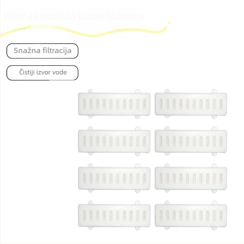 Filter za vodeni dispenzer za kućne ljubimce – za pse i mačke, kružno filtriranje, omekšavanje vode, aktivni ugljeni filtr
