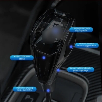 Ručićica mjenjača za Mitsubishi Outlander ASX s automatskim mjenjačem; uključuje ručicu mjenjača i prilagodbu kabine