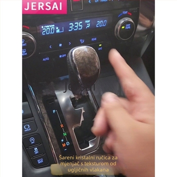 Kristalna ručica mjenjača za Alphard 30 seriju — aftermarket zamjena