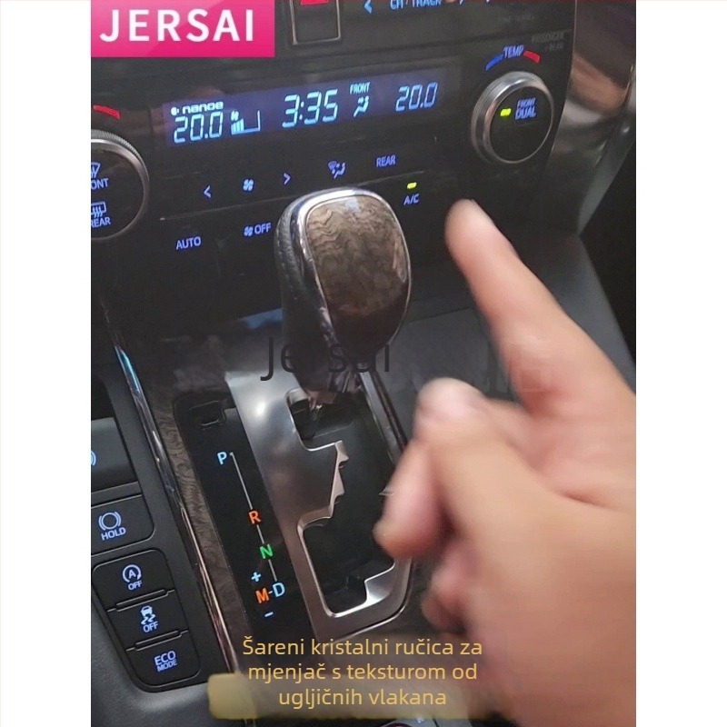 Kristalna ručica mjenjača za Alphard 30 seriju — aftermarket zamjena
