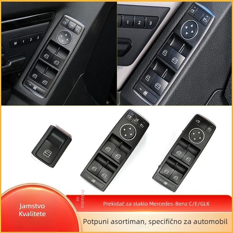 Prekidač električnog prozora za Mercedes-Benz C-klase W204 i GLK-klasa, broj dijela 2049055402