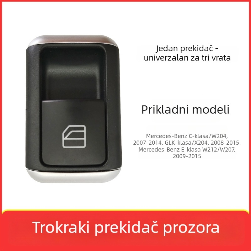 Prekidač električnog prozora za Mercedes-Benz C-klase W204 i GLK-klasa, broj dijela 2049055402