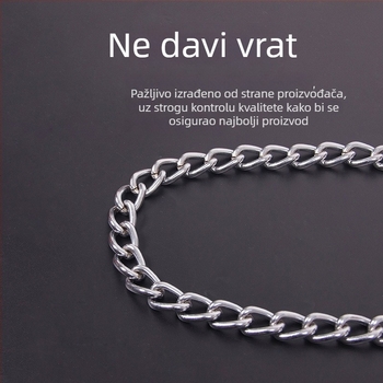 Nerđajući čelični lanac za psa, neproduživi, 200 komada
