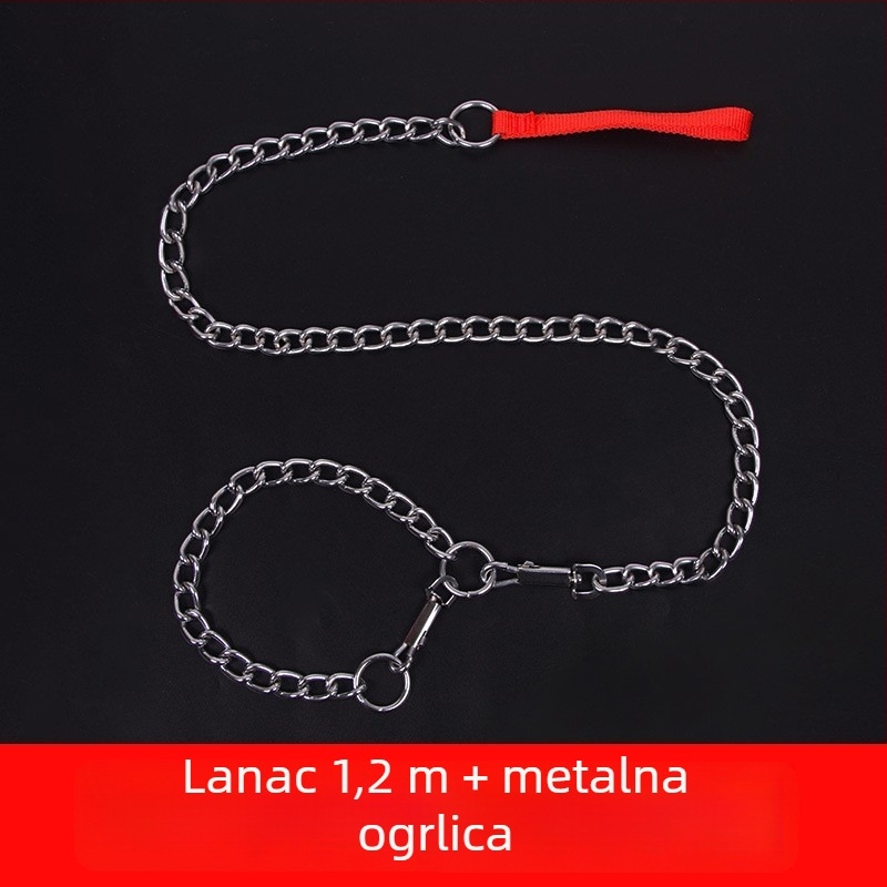 Nerđajući čelični lanac za psa, neproduživi, 200 komada