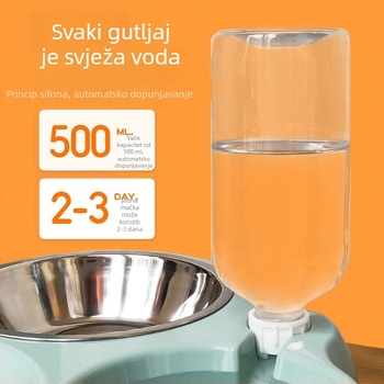 Automatska posuda za hranu za kućne ljubimce, PP materijal, Beech marka, za mačke, pakiranje 100 komada