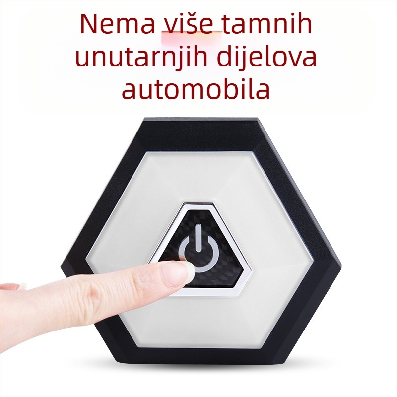 Unutarnja LED lampica za čitanje u automobilu, USB punjiva, tri boje, četiri načina, 10W, 5V