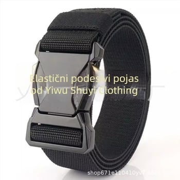 Muški najlonski pojas s automatskom kopčom, širina 2–4 cm, minimalistički casual stil, izdanje 2025