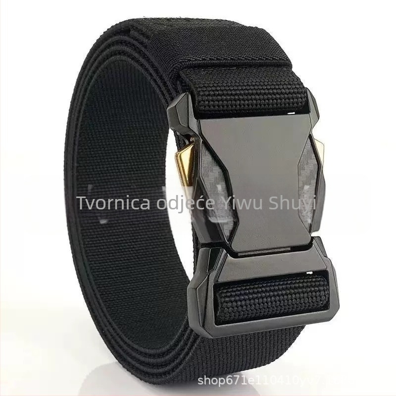 Muški najlonski pojas s automatskom kopčom, širina 2–4 cm, minimalistički casual stil, izdanje 2025