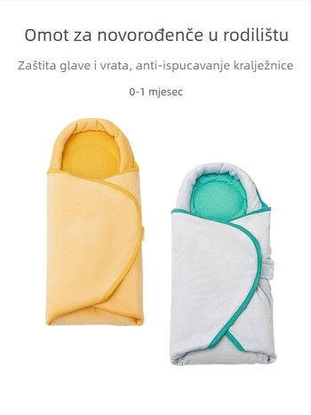 Deka za zavijanje novorođenčadi - veluru tkanina, marka Mother Love, pogodna za proljeće, jesen i zimu, sigurnosna razina A