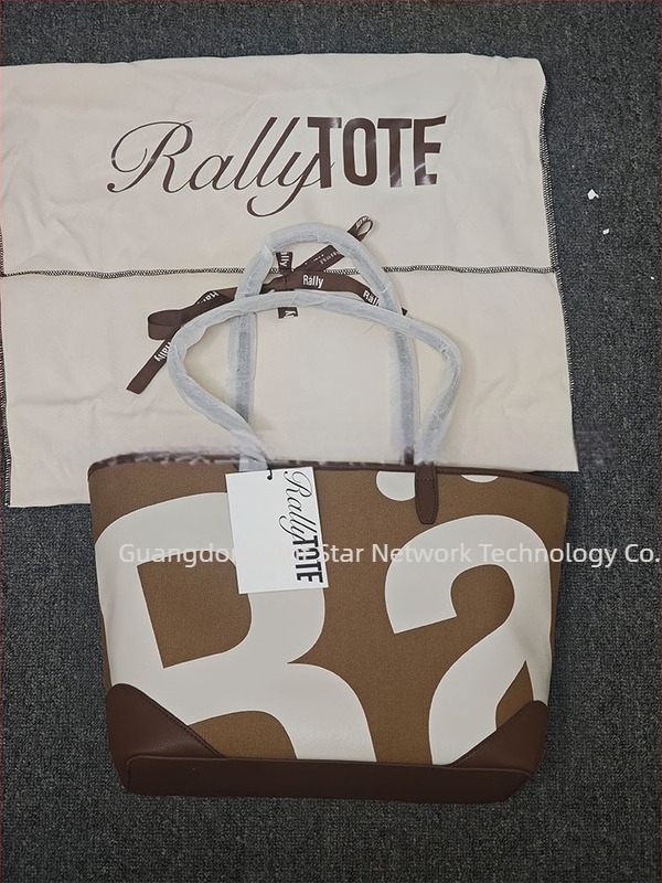 Torba Tote velike kapacitete za dnevnu uporabu — Materijal: platno, Podstava poliester, Horizontalni kvadratni oblik, Zatvarač, Unutarnji džepovi za telefon i dokumente