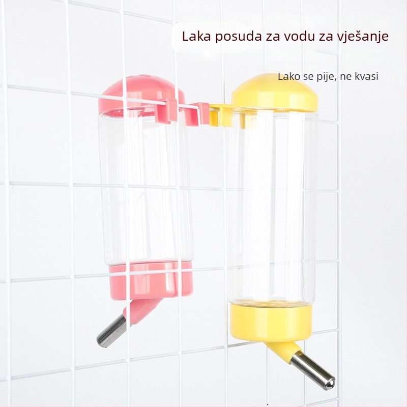 Viseći dispenzer za vodu za kućne ljubimce – plastični, automatsko hranjenje, brend Dog overlord, licencirane privatne marke dostupne