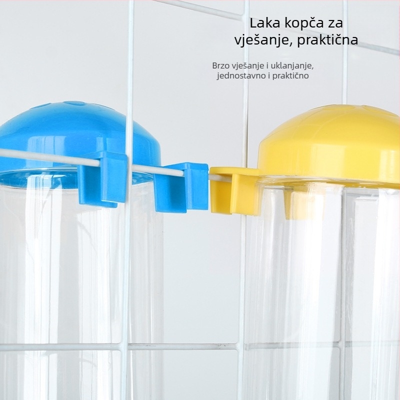 Viseći dispenzer za vodu za kućne ljubimce – plastični, automatsko hranjenje, brend Dog overlord, licencirane privatne marke dostupne