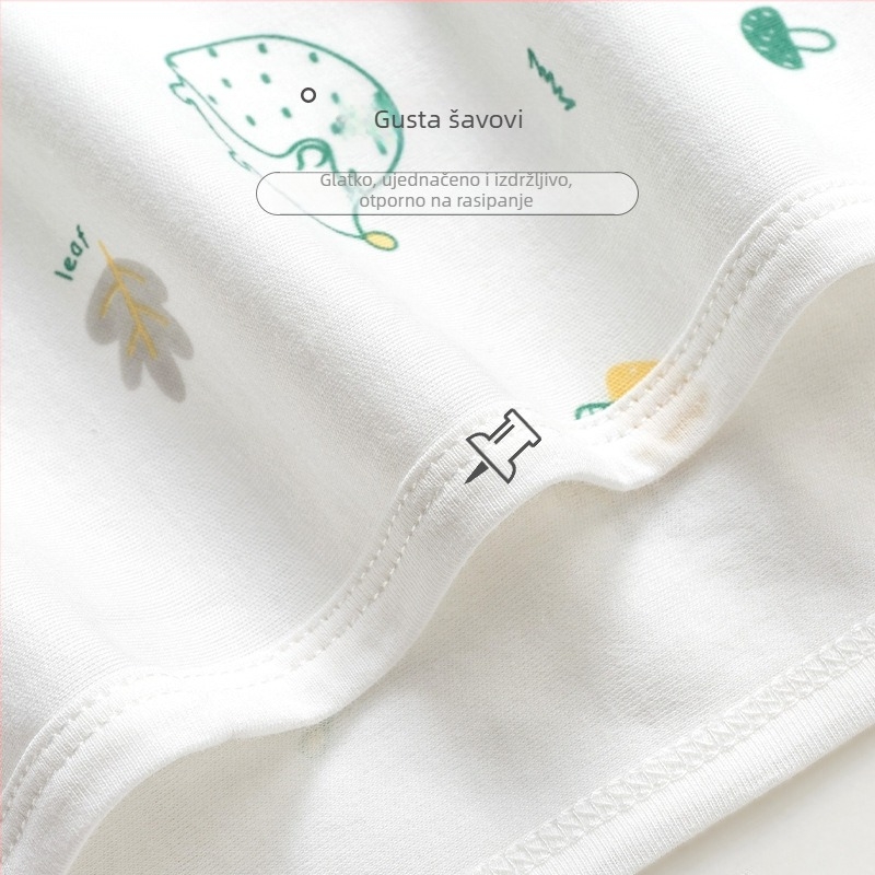 Uvijajući ručnik za novorođenčad, 100% pamuk, uzorak životinja, za sve sezone