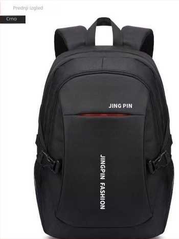 Unisex školski ruksak, kapacitet 20–35 L, za 15-inčni prijenosnik, Oxford materijal, naramenice s zračnim jastukom