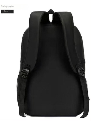 Unisex školski ruksak, kapacitet 20–35 L, za 15-inčni prijenosnik, Oxford materijal, naramenice s zračnim jastukom