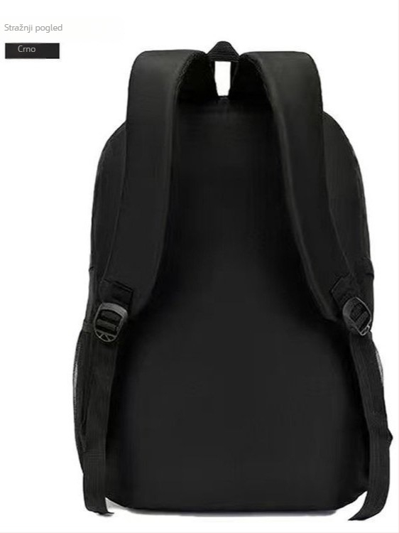 Unisex školski ruksak, kapacitet 20–35 L, za 15-inčni prijenosnik, Oxford materijal, naramenice s zračnim jastukom