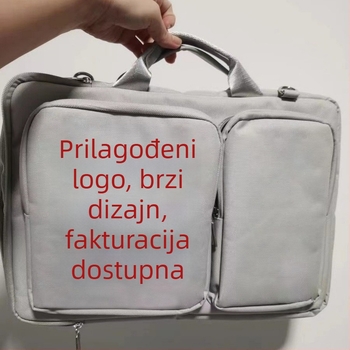Torba za prijenosno računalo, ulični stil, prijenosna aktovka, prozračna Oxford tkanina, poliester podstava, unisex