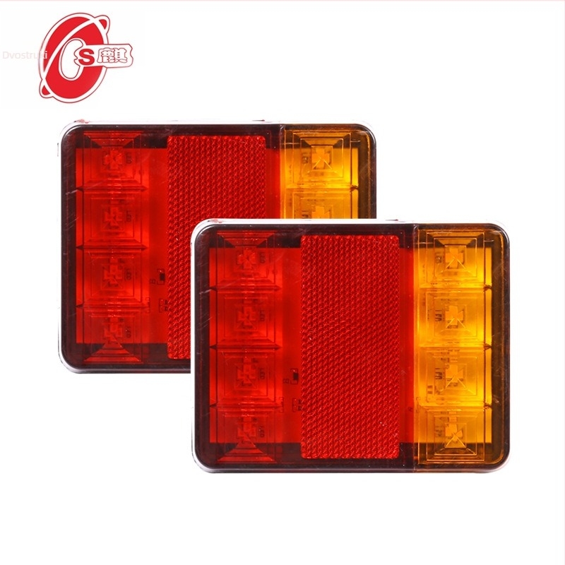 LED stražnje svjetlo za kamione i poljoprivredna vozila, 20W, univerzalno 12/24/12-80V, 6000K, vijek trajanja ≥50 000 h