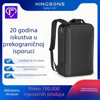 Muški poslovni ruksak — 20–35L, Poliester, Prozračan, Vodootporan, Za 15.6 inch laptop