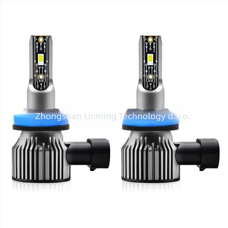 LED automobilska LED far plug-in za H1/H4/H7, s integriranim visokim i niskim snopom, tijelo od avionskog aluminija, napajanje 10-32V