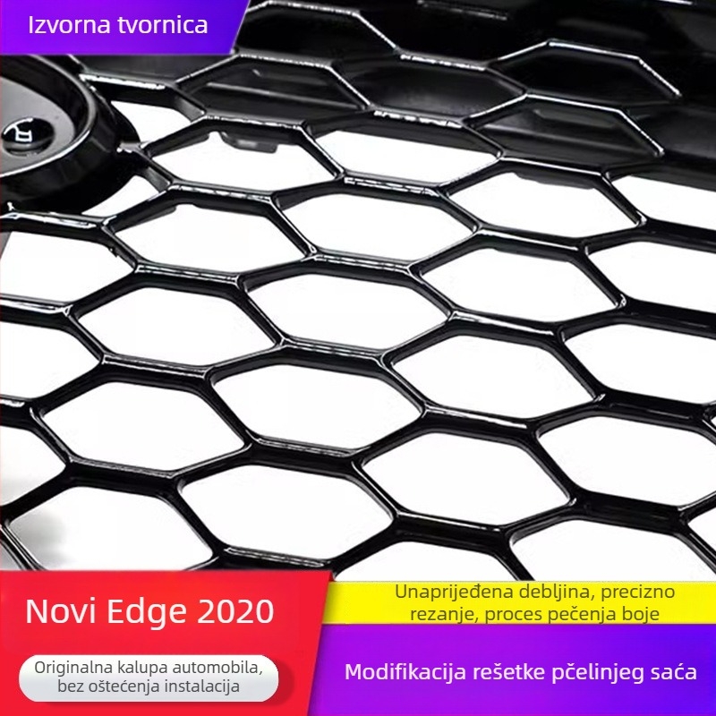 Ford Edge 2020 ST Sport rešetka s uzorkom pčelinjih ćelija, lakirana – ABS plast, montaža na branik, standardne dimenzije, težina 5 kg