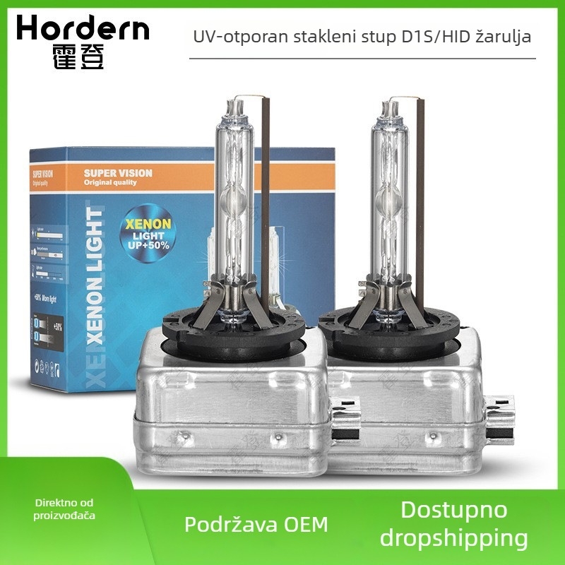 D1S/D1R/D1C HID Xenon žarulja za far – 35W, 12V, staklena cijev, univerzalno za 12V automobile