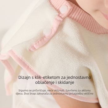 Dječji ručnik za lice i njegu usta, poliester 150D, jednostavno tkano, 80–100 g, višefunkcionalni ručnik.