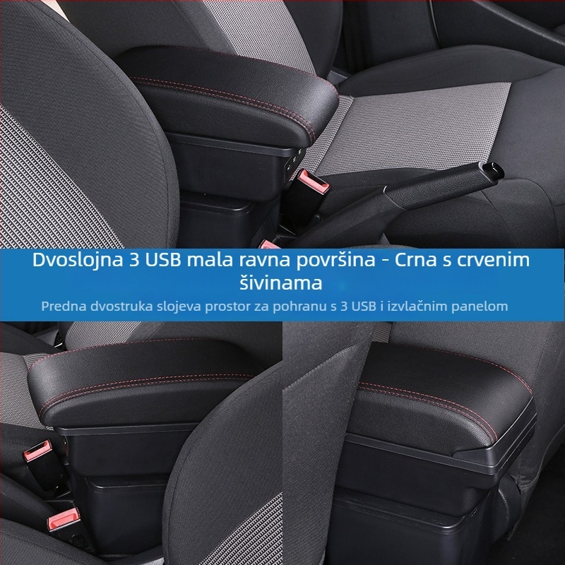 Peugeot 301 Elysee središnji naslon za ruku, plastika, 1,8 kg, podrška za ugradnju