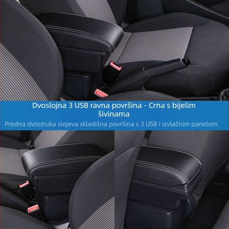 Peugeot 301 Elysee središnji naslon za ruku, plastika, 1,8 kg, podrška za ugradnju
