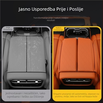 Kožni zaštitnik naslona za lakat Jetour G700; bez marke, model 1