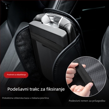 Kožni naslon za ruku u automobilu, universalna kompatibilnost, marka Yasi ni