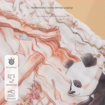 Bejbi ručnik od gaze od pamuka, kvadratnog oblika, 40 g, upijanje 0-5 s, jednostruko vlakno, mogućnost tiska logotipa