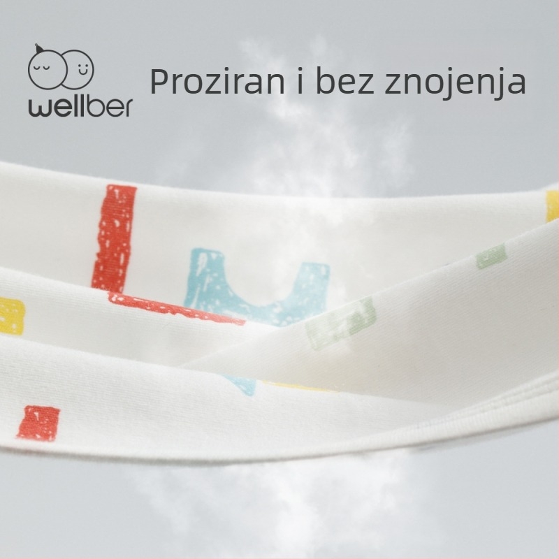 Wilberu Zavin za novorođenče od 100% pamuka, karikatura uzorak