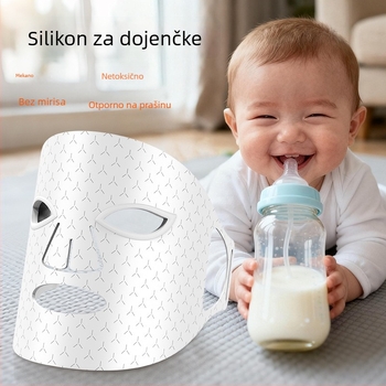 Moonsiti Photon beauty maska s infracrvenom LED i crvenim/plavim svjetlom – smanjenje bora, ublažavanje akni i svijetlih mrlja, obnova kože, punjiva